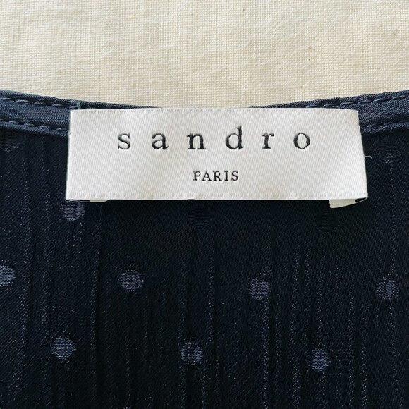 Sandro Duckie Jumpsuit in Marine - Picture 7 of 16